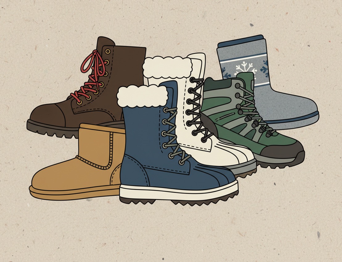 #АЗБУКАМОДЫ: Идеальная зимняя обувь: руководство по выбору тепла и безопасности